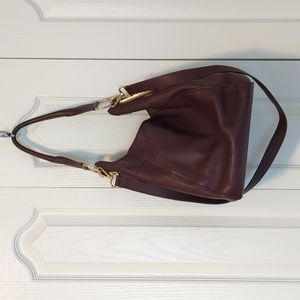 Burgundy Leather Bag by See by Chloe